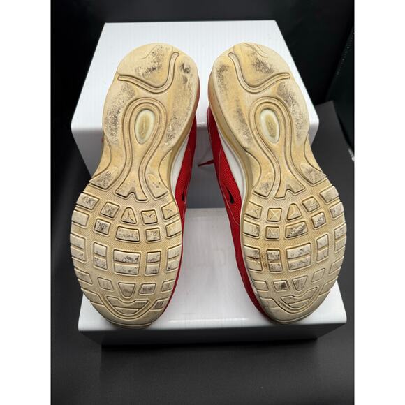 Nike Air Max 97 - Red and White with Black and Red Swoosh - Size 8.5M main image 8